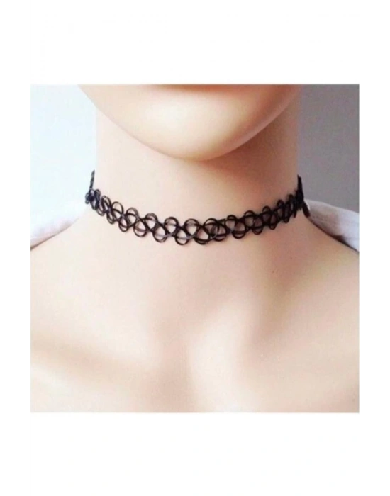 Tel Choker (siyah)