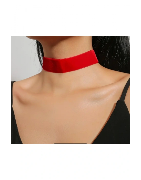 Vintage Kadife Choker 2 cm