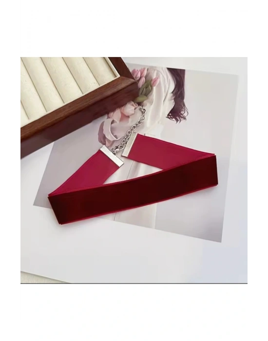 Vintage Kadife Choker 2 cm