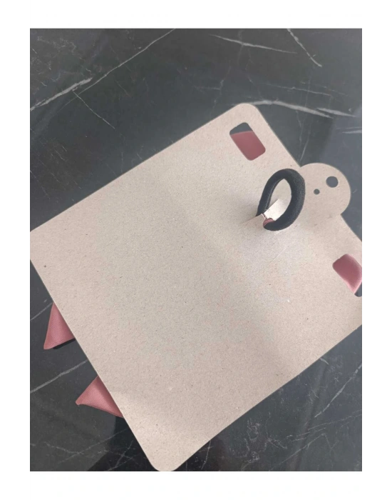 Vintage Şifon Kumaş Fiyonk Otomatik Klipsli Toka