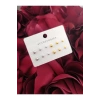 12 Adet Top Küpe Piercing Çok Amaçlı Ürün (Altın- Gümüş)