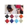 3 Adet Kare Bandana Fular Çok Amaçlı Pamuklu Desenli Kumaş
