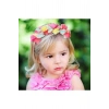 Lily Kız Çocuk Soft Karışık Renkli Şifon Çiçek Taç