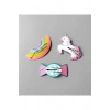 Lily 3 Adet Unicorn Çıtçıt Toka Seti Çocuk Tokası