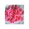 Lily 30 Adet Neon Pembe Havlu Toka Çocuk Ve Yetişkin Tokası Çap 3 Cm