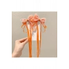 Lily Kız Çocuk Turuncu Renk Lolita Toka 23 Nisan Tokası Okul Tokası Gösteri Tokası Tören Tokası