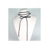 Vintage Siyah Süet Choker Kolye