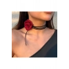 Vintage Gül Choker Kolye