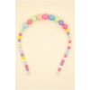 Kadın Rainbow Renkli Inci Taç