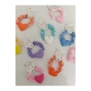 Lily 3 Adet Figürlü Saten Scrunchie
