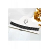 Vintage Siyah Renk Taşlı Choker Kolye