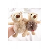1 Adet Peluş Ayıcık Toka Tüylü Simit Toka Topuz Tokası