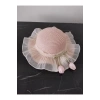 Lily Kız Çocuk 3-6 Yaş Uyumlu Hasır Şapka Çap 53 cm
