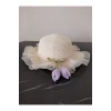 Lily Kız Çocuk 3-6 Yaş Uyumlu Hasır Şapka Çap 53 cm