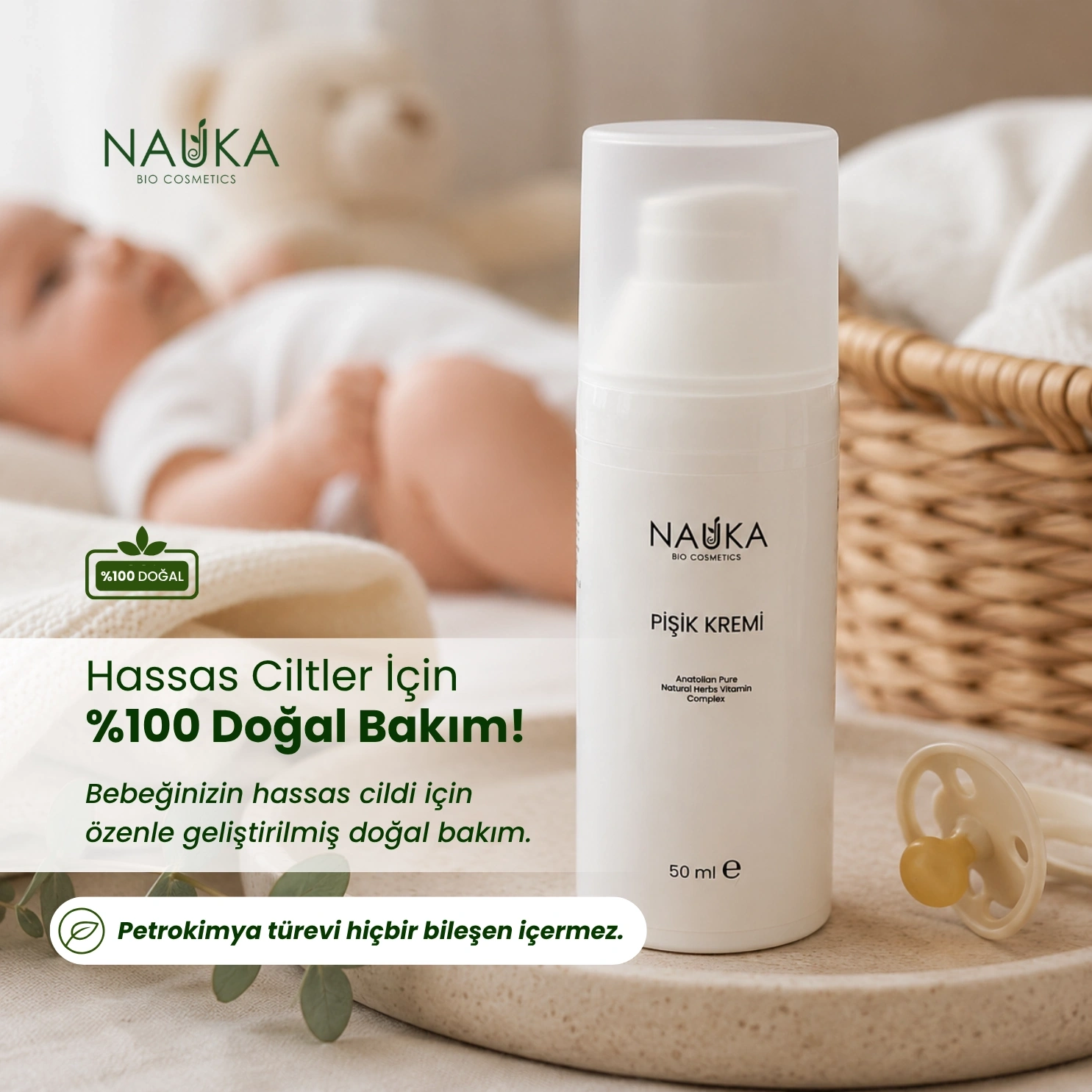 Nauka Bio Cosmetics Pişik Kremi