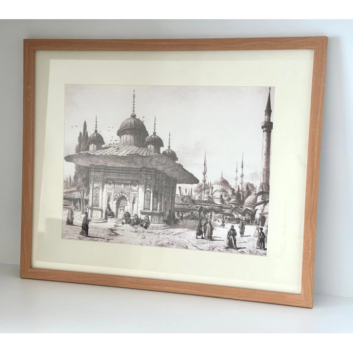 Gravür Tablo Çeşme