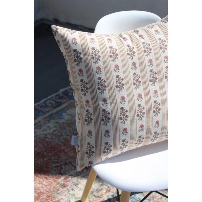 Blanc Keten Kırlent Kılıfı