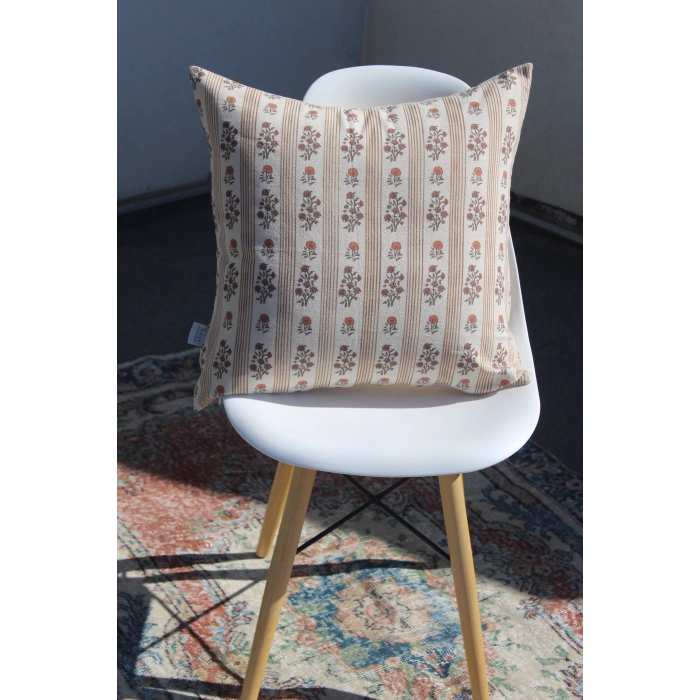 Blanc Keten Kırlent Kılıfı