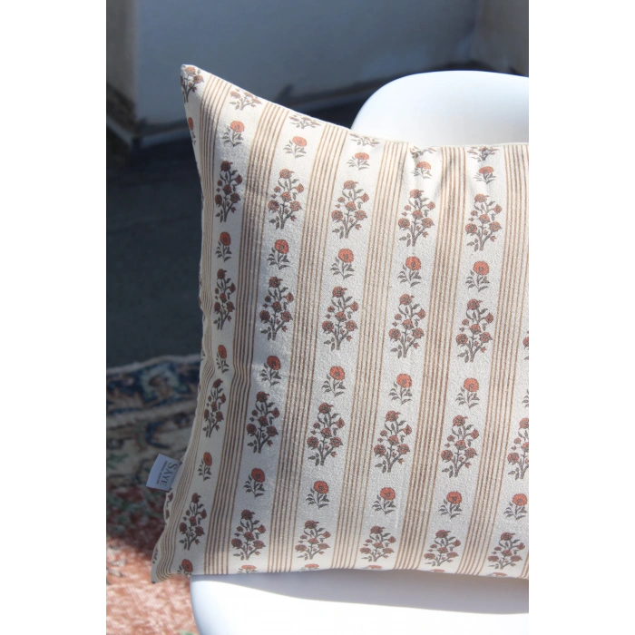 Blanc Keten Kırlent Kılıfı