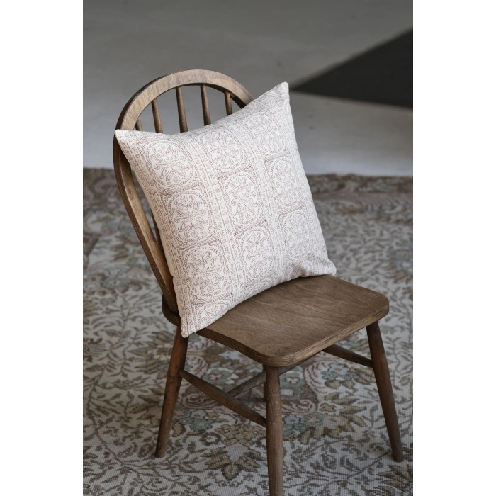 Bukhar Keten Kırlent Kılıfı