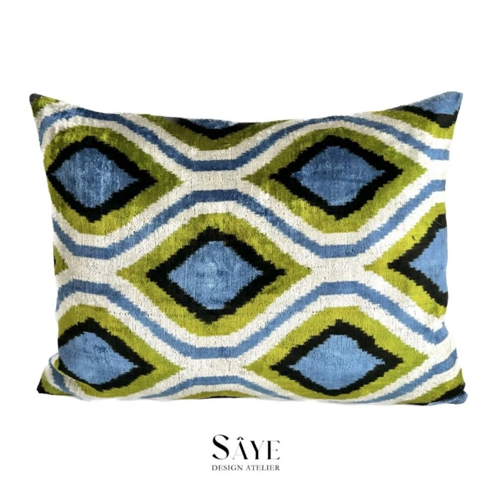 İkat İpek Kadife Yastık Kılıfı