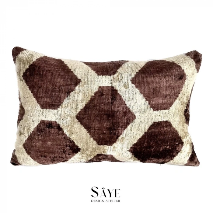 İkat İpek Kadife Yastık Kılıfı