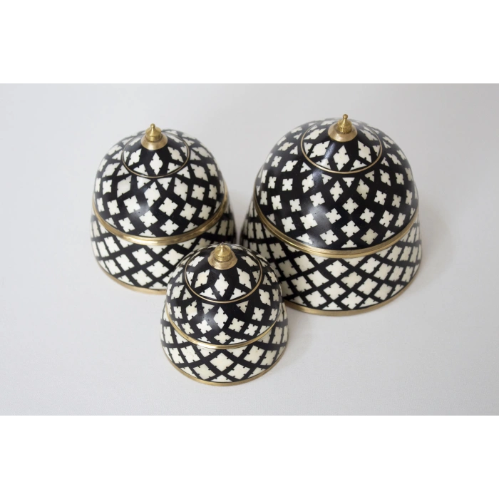 Jaipur Suri Pirinç Kutu Seti