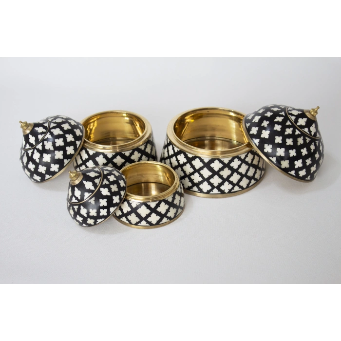 Jaipur Suri Pirinç Kutu Seti