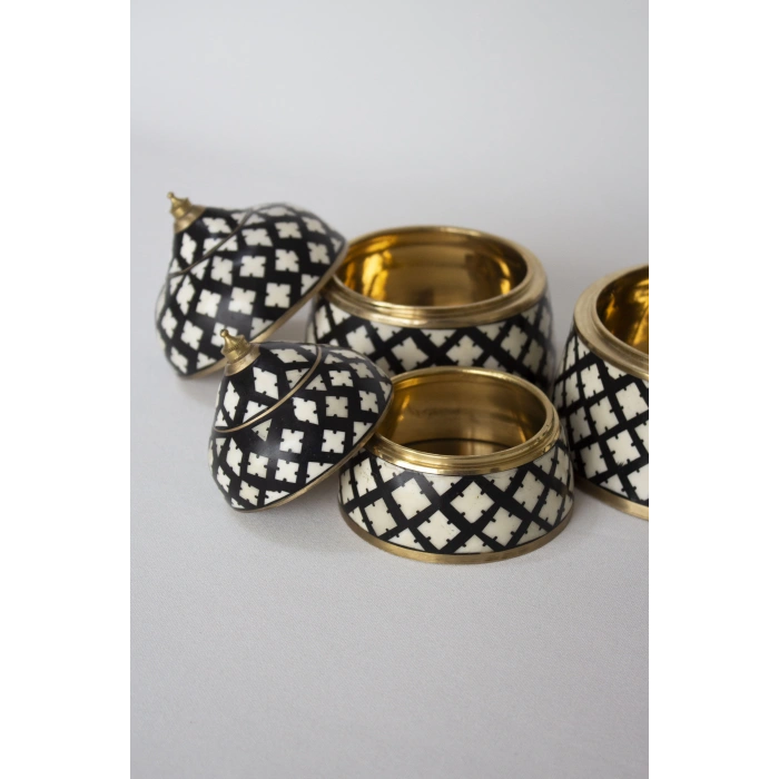 Jaipur Suri Pirinç Kutu Seti