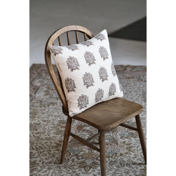 Sera Keten Kırlent Kılıfı