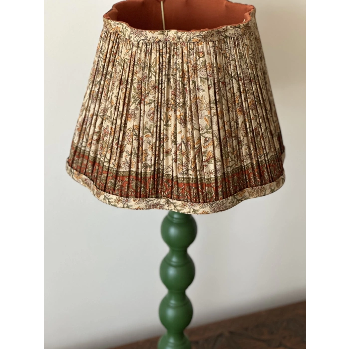 Venice Ahşap Abajur Yeşil