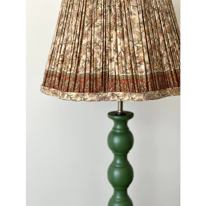 Venice Ahşap Abajur Yeşil