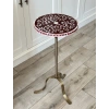 Bordo Shiraz Sedef Kakma Kahve Sehpası