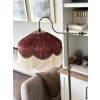 Rose İpek Sari Lambader