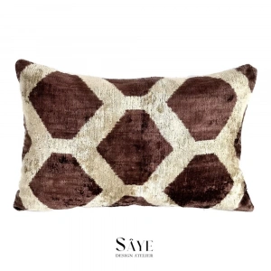 İkat İpek Kadife Yastık Kılıfı