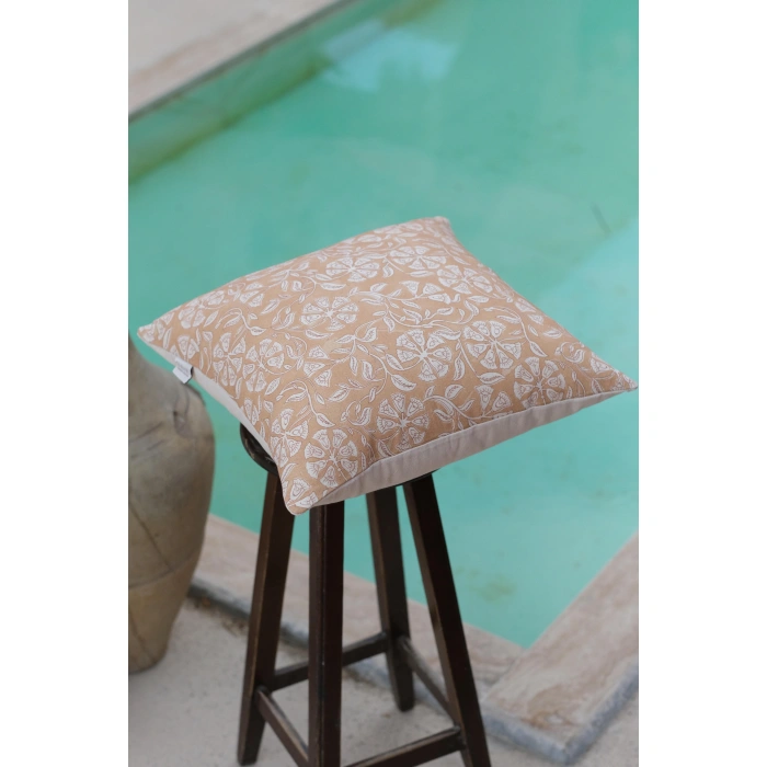 Hoori Keten Kırlent Kılıfı