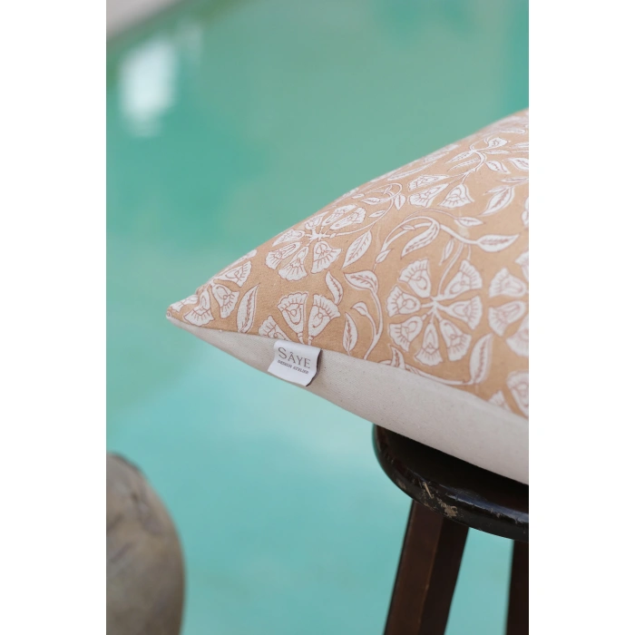 Hoori Keten Kırlent Kılıfı