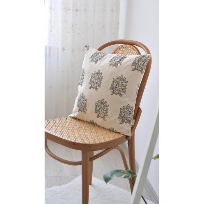 Laci Sera Keten Kırlent Kılıfı