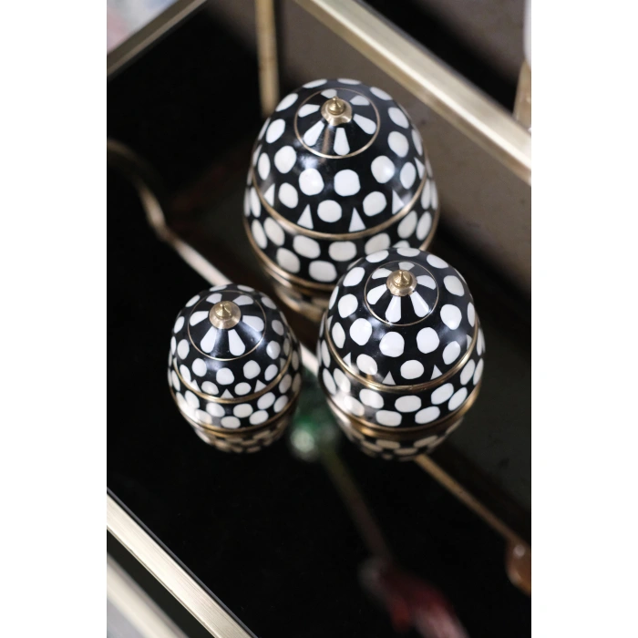 Mughal Suri Pirinç Kutu Seti