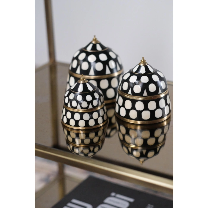 Mughal Suri Pirinç Kutu Seti