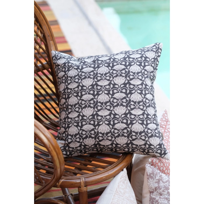 Samar Keten Kırlent Kılıfı