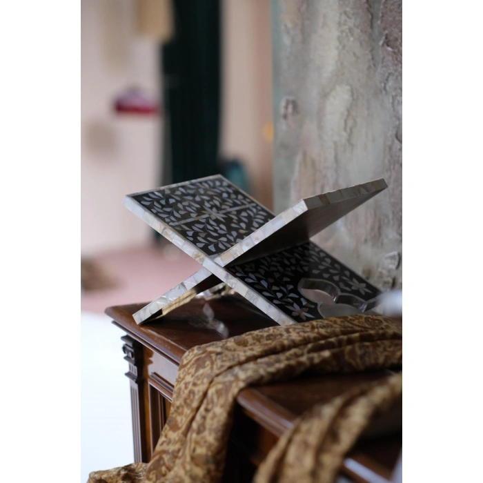 Shahi Sedef Kakma Siyah Rahle