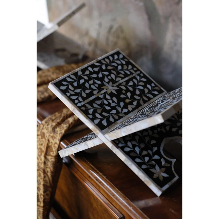 Shahi Sedef Kakma Siyah Rahle