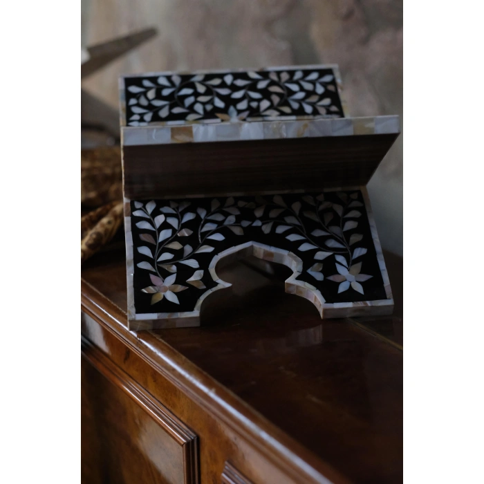 Shahi Sedef Kakma Siyah Rahle