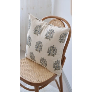 Laci Sera Keten Kırlent Kılıfı