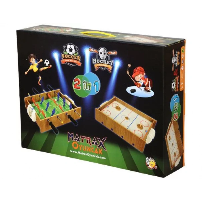 AKÇİÇEK 412 AHŞAP HOKEY VE LANGIRT OYUNU