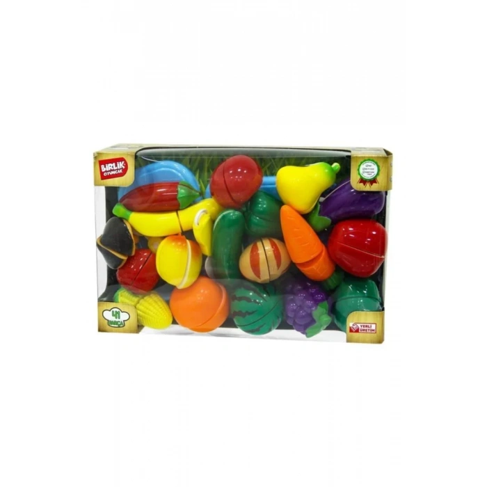 BİRLİK URT007-KUTU-3 41 PCS KESİLEBİLEN MEYVE&SEBZELER MAN (18)