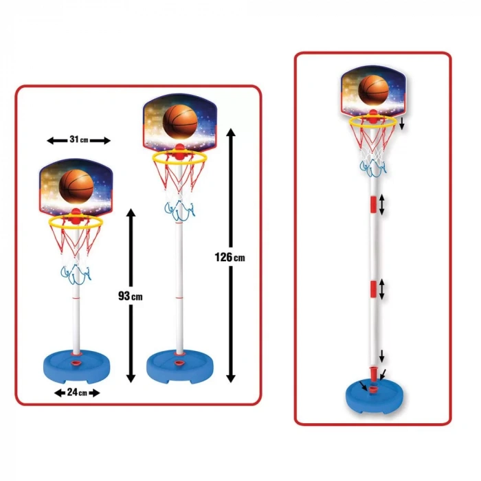 DEDE KÜÇÜK AYAKLI BASKET POTA 03650 (10)