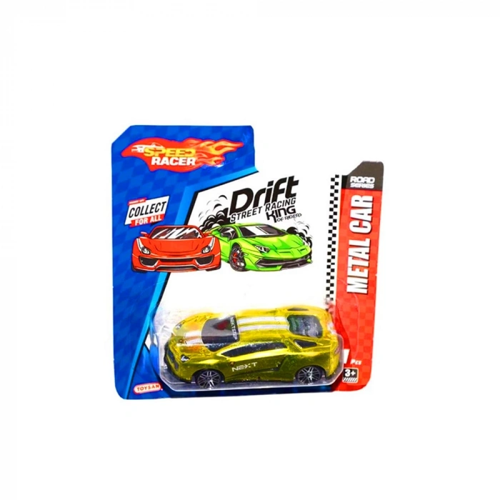 TOYSAN 1Lİ SPEED RACER METAL ARABA TOY-07 (480)