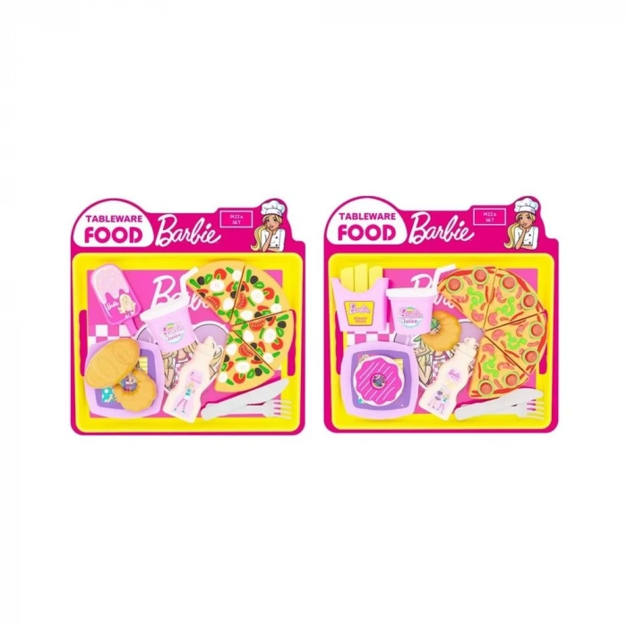 UÇAR BARBİE PİZZA SETLER 0158